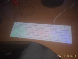 Клавіатура дротова Vinga KB410 USB White фото від покупців 1