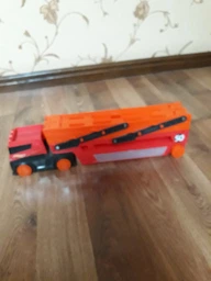 Грузовик-транспортер Hot Wheels Action Мега-транспортер 45 см (GHR48) фото от покупателей 2