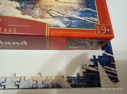 Пазлы Castorland Зимний коттедж, 500 элементов puzzle (53278)