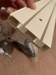 Стельовий карниз посилений Plastidea для штор подвійний 300 див. фото від покупців 1