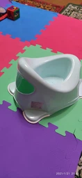 Горшок нескользящий с мелодией Tega Baby Уточка Бирюзовый (PO-070-131) фото от покупателей 2