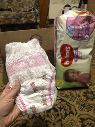 Подгузники-трусики Huggies Little Movers/Pants 5 (12-17 кг) Box для девочек 68 шт (5029053564111)