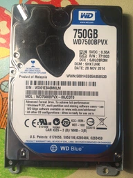 Жесткий диск Western Digital Blue 500GB 5400rpm 16MB WD5000LPCX 2.5" SATAIII фото от покупателей 4