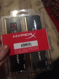 Оперативная память HyperX DDR4-2666 16384MB PC4-21300 (Kit of 2x8192) Fury RGB Black (HX426C16FB3AK2/16) фото от покупателей 10