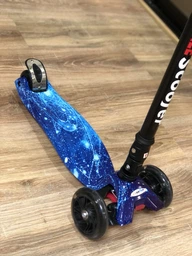 Детский трехколесный самокат Best Scooter MAXI со светящимися колесами 120 мм фото от покупателей 10