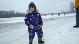 Зимова шапка Arctic ОГ 46-50 см дитяча для хлопчика на флісі з зав'язками 162-Бруклін бордова
