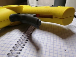 Пистолет клеевой MASTERTOOL Ø 11,2 мм 200 Вт/220 В/50 Гц 10 г/мин "Капля-Стоп" 2 t-режима LED-индикатор 42-0515