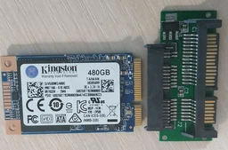 Адаптер конвертер міні-SATA mSATA для SATA HDD, SSD (STLab)