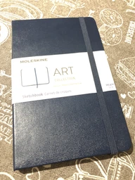 Скетчбук Moleskine Art 11.5 х 18 см 104 страницы без линовки Черный (8053853603098) фото от покупателей 5
