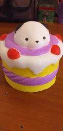 Мягкая игрушка антистресс Сквиши Squishy Торт с Мишкой фото от покупателей 1