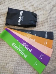 Фитнес резинки Gemini GE-001 PRO Набор 5 шт