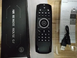 TV4U G7v PRO UKR Аэромышь с подсветкой, миниклавиатурой и голосовым управлением (763) фото от покупателей 1