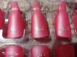 Клипсы для снятия гель-лака Lpnails 10 шт розовые фото от покупателей 2