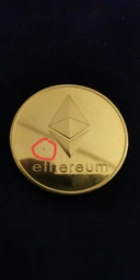 Монета сувенирная Ethereum цвет: золото