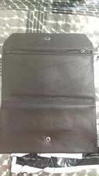 Кошелек-клатч женский ST Leather из натуральной кожи большой на кнопке с монетницей Коричневый 55682 фото от покупателей 1