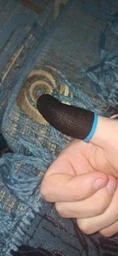 Сенсорные напальчники для игр на смартфоне 12 штук Черный Без бренда фото от покупателей 1