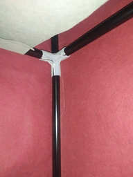 Текстильный складной шкаф HCX на 3 секции «88130 gray» 130х45х175 см. Серый фото от покупателей 1