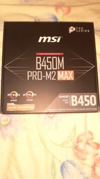 Материнська плата MSI B450M Pro-M2 Max (sAM4, AMD B450, PCI-Ex16)