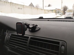 Автодержатель для телефона магнитный Grand-X MT-04 Black фото от покупателей 10