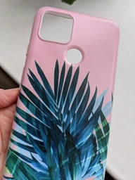 Силиконовый чехол ПринтОК для Google Pixel 4A 5G - Золотой мрамор