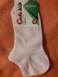 Детские носки хлопковые для девочек Conte Kids CK Active 19С-180СП 24 р Светло-розовые (4810226506127)