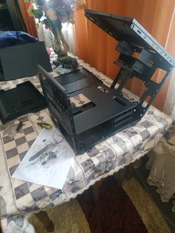 Корпус Chieftec GAMING CUBE CI-01B-OP mATX, без БЖ, Black фото от покупателей 5