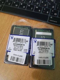 Оперативная память Kingston SODIMM DDR4-2666 16384MB PC4-21300 (KCP426SD8/16) фото от покупателей 6
