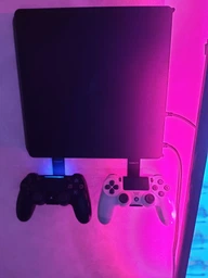 Крепление на стену ViMount PlayStation 4 PS4 SLIM белый фото от покупателей 13