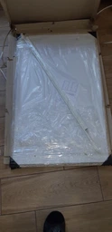 Компьютерный стол Ferrum-decor Дейв 75x100x60 белый ДСП Белое 16мм фото от покупателей 4