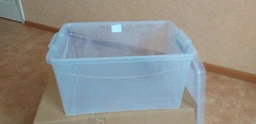 Контейнер для зберігання Irak Plastik з кришкою 28 л Прозорий (4658kmd) фото від покупців 6