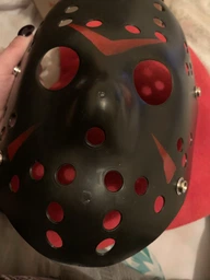 Маска черная Джейсона Jason 13 из к/ф "Пятница 13-е" ПРЕМИУМ фото от покупателей 1