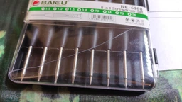 Набір викруток BAKKU BK-6108 (Torx T 3, T-4, T-5, Т-6, Хрест +1.2 мм, +1.5 мм, Шліц -1.5 мм), Box фото від покупців 1