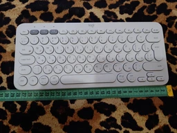 Клавиатура беспроводная Logitech K380 Multi-Device Bluetooth White (920-009589) фото от покупателей 2