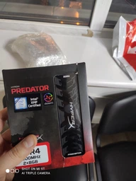Оперативная память HyperX DDR4-3200 16384MB PC4-25600 (Kit of 2x8192) Predator RGB (HX432C16PB3AK2/16)