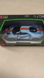 Автомодель Bburago (1:32) Ford GT (18-43043) блакитний