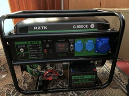 Генератор бензиновый RZTK G 8500E фото от покупателей 11