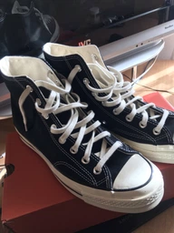 Чоловічі кеди високі Converse Chuck 70 Hi 162050C 41 (7.5) 26 см Чорні (888755675236) фото від покупців 9