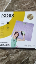 Напольные весы ROTEX RSB07-P с LCD-дисплеем до 150 кг автоматическое включение и отключение индикаторы перегрузки и заряда батареи фото от покупателей 13