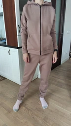 Спортивный костюм ISSA PLUS 12296 XL Бежевый (issa2000617697219) фото от покупателей 3
