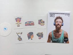 Тимчасові тату TATTon.me Hippie Set (TS60sHippie)