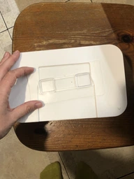 Держатель для туалетной бумаги клеящийся MBM HOME BP-15 WHITE/BLACK белый/черный