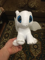 Мягкая игрушка KinderToys «Как приручить дракона?». Любимая игрушка Дракоша Дневная фурия (00688-2) фото от покупателей 7