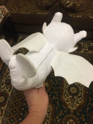 Мягкая игрушка KinderToys «Как приручить дракона?». Любимая игрушка Дракоша Дневная фурия (00688-2) фото от покупателей 6