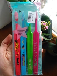 Набір дитячих зубних щіток TePe Kids Extra Soft від 3 років 4 шт (339470) (7317400000749) фото від покупців 2