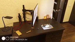 Настільний кріплення для монітора Brateck Black (LDT07-C012) фото від покупців 2