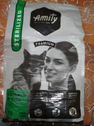 Корм Amity Sterilized Chicken сухой с курицей для стерилизованных котов 1.5 кг фото от покупателей 3