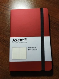 Записная книга Axent Partner Soft 125х195 мм в точку 96 листов Темно-синяя (8312-02-A) фото от покупателей 15