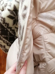 Ковдра зимова Casablanket вовняна Pure Wool 150х210см Бежевий фото від покупців 3