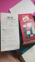 Набор косметики по уходу Vichy Homme Защита и уход в косметичке для мужчин (5902503484156) фото от покупателей 3