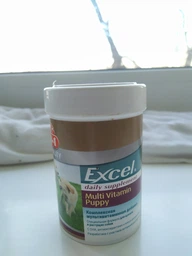Вітаміни 8in1 Excel Multi Vitamin Puppy для цуценят та молодих собак, мультивітамін, 100 шт фото від покупців 8